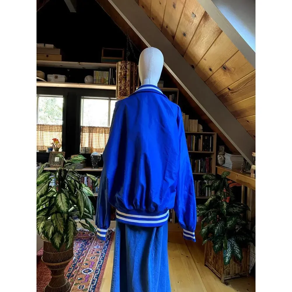 Vintage Bomber Jacket Blue